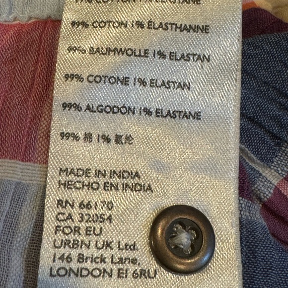 Anthropologie Pilcro  Tiered Textured Sleeveless Top. EUC - Picture 5 of 5